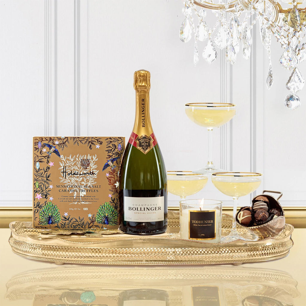 Luxury Bollinger Champagne Gift Box
