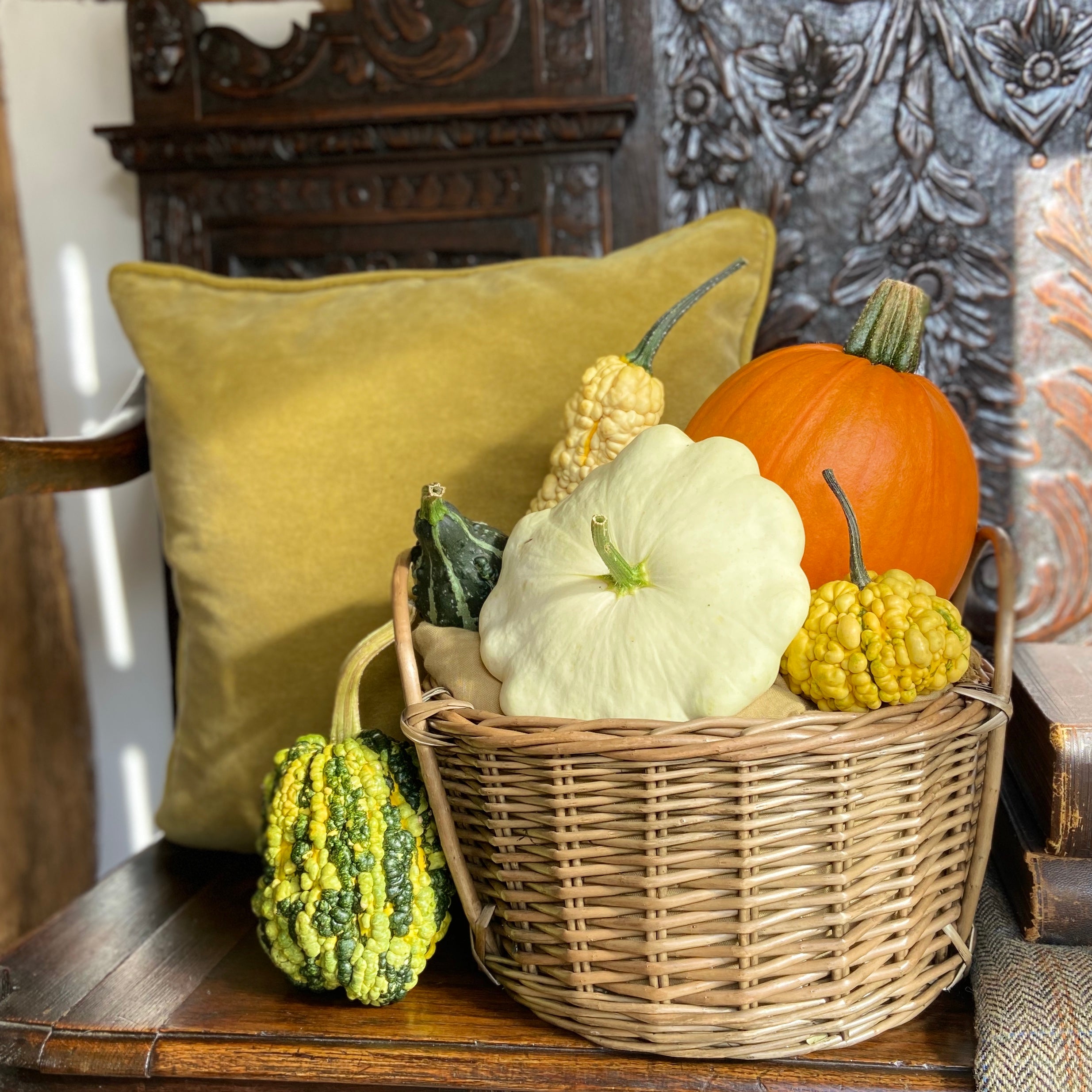 The Lewes Wicker Bowl Basket