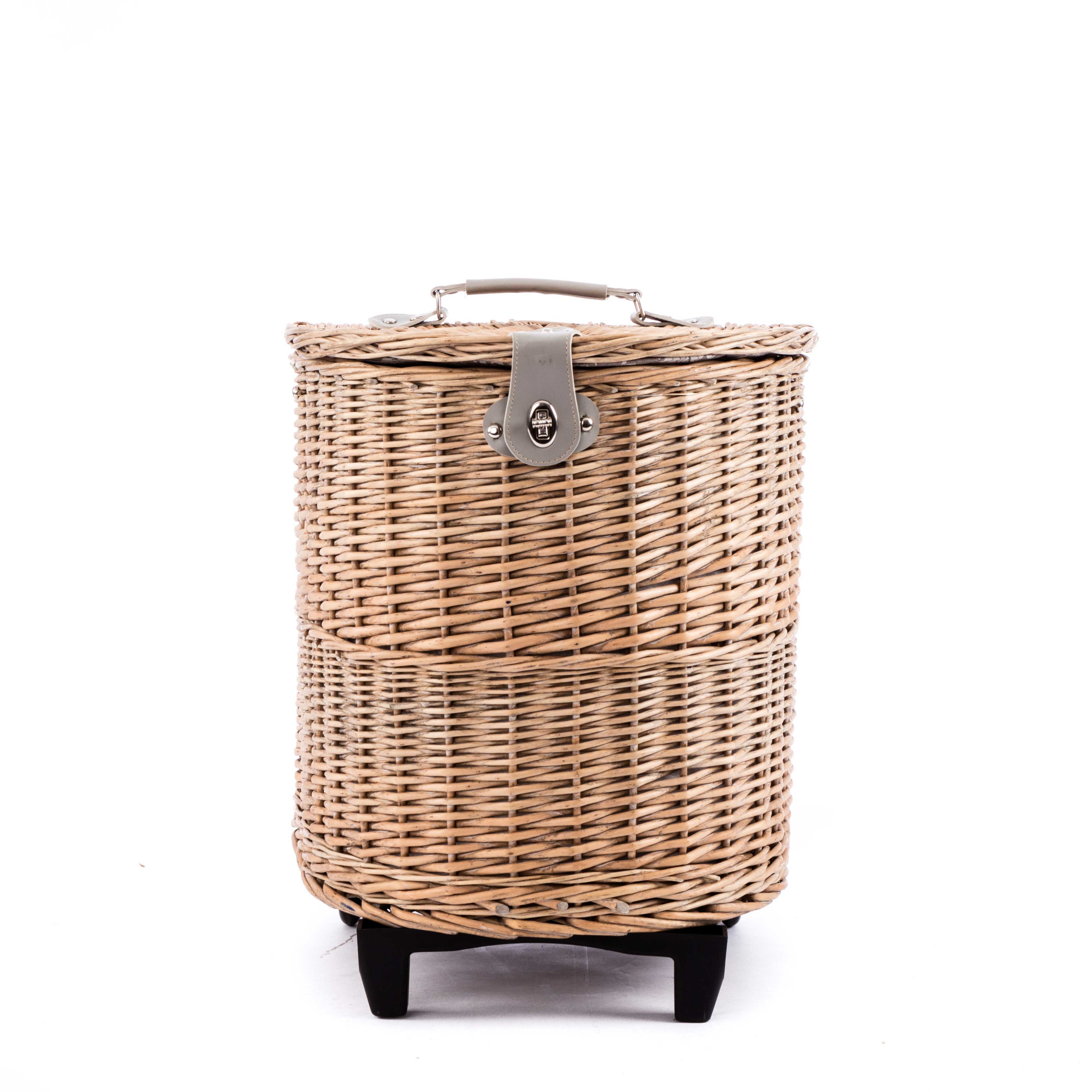 The Worthing Wheely Cooler Basket