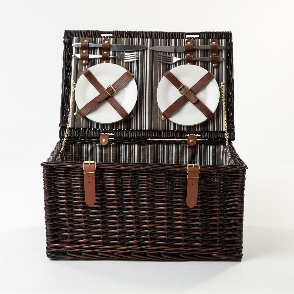 The Big Day Out 4 Person Fully Fitted Picnic Hamper