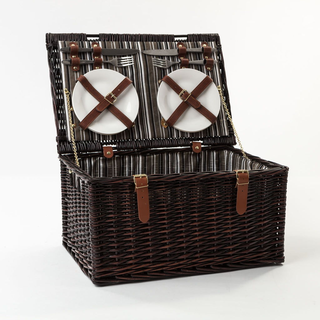 The Big Day Out 4 Person Fully Fitted Picnic Hamper