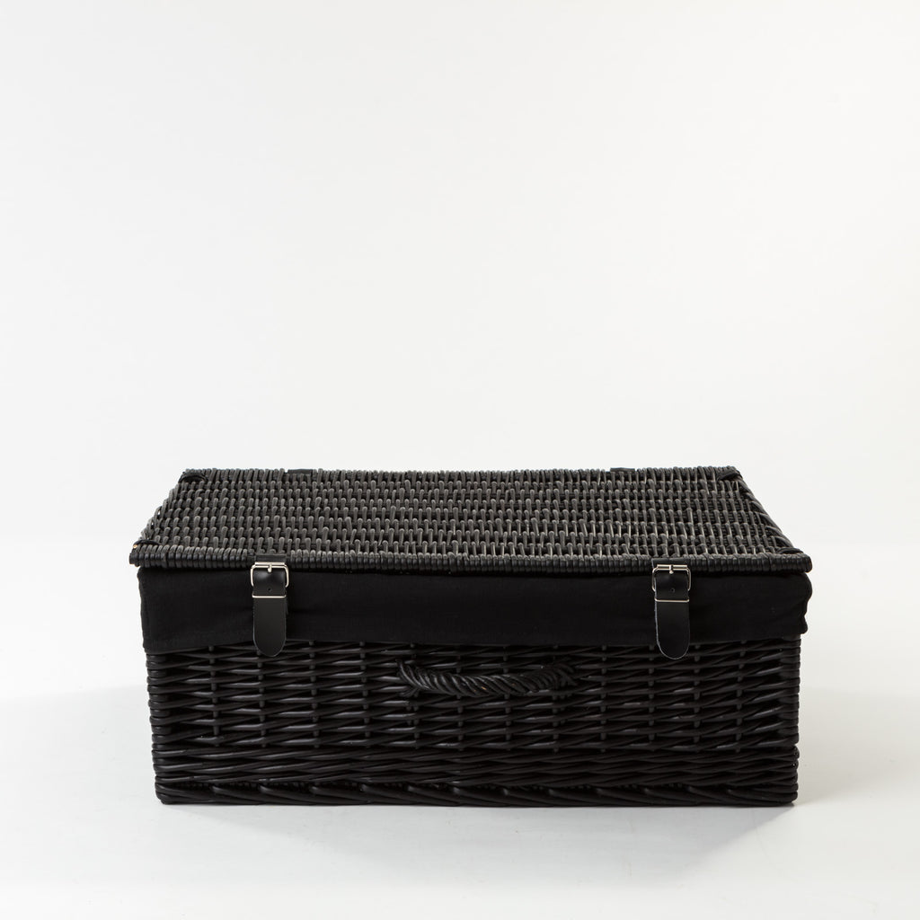 Oxford Black 4 Person Picnic Hamper