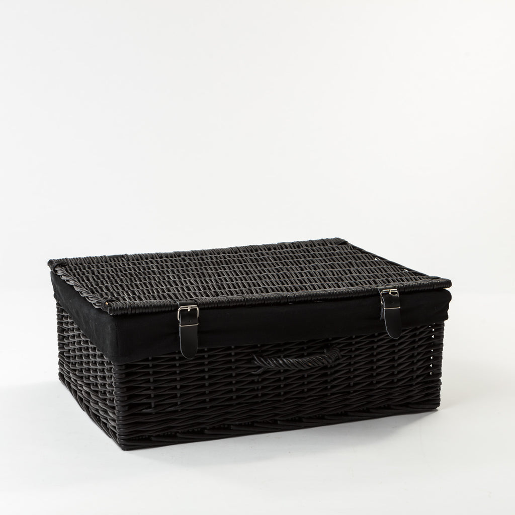 Oxford Black 4 Person Picnic Hamper