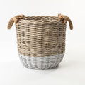 The St Ives Dip Dyed Basket Medium