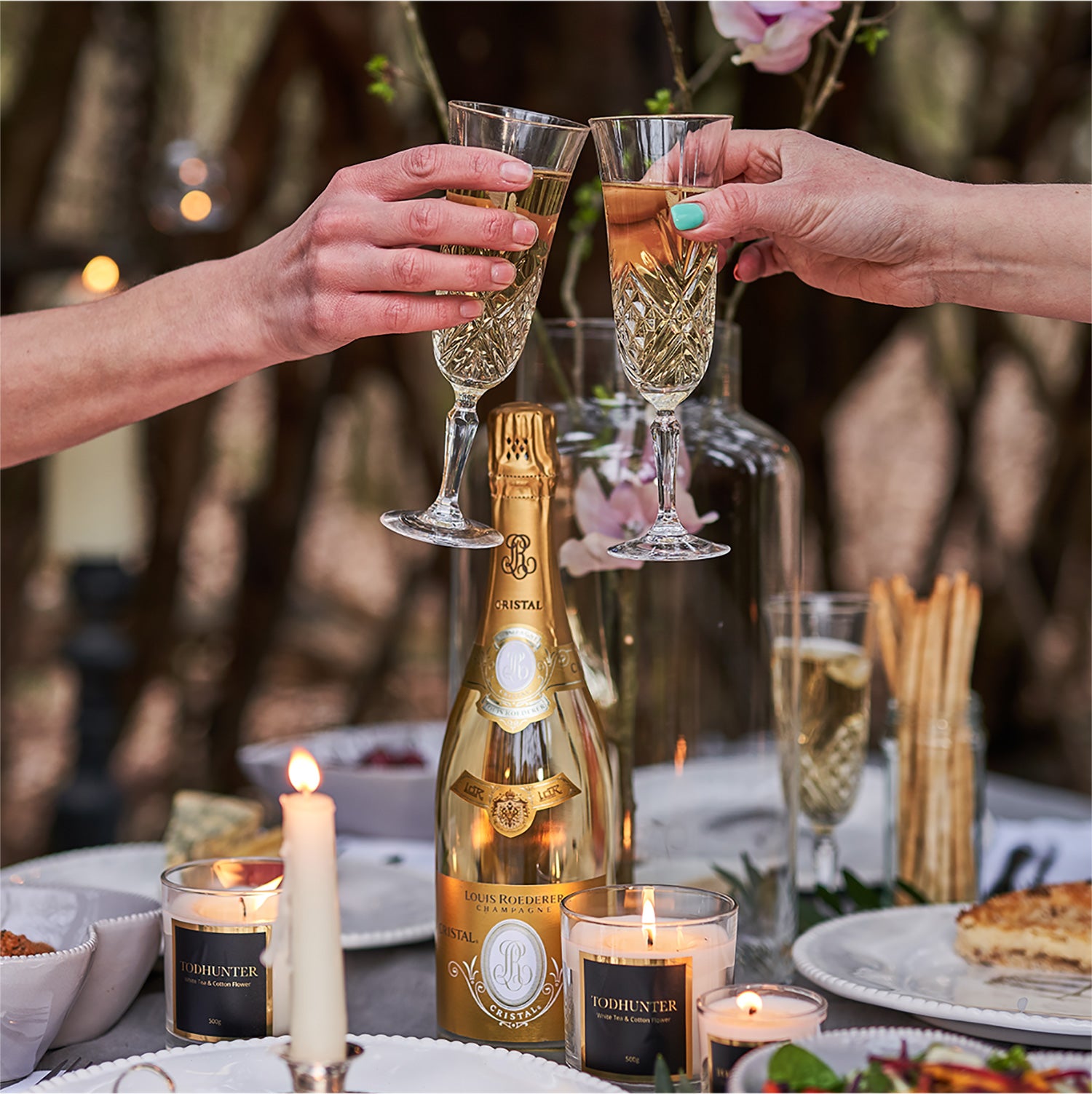 Luxury Cristal Champagne Gift Box