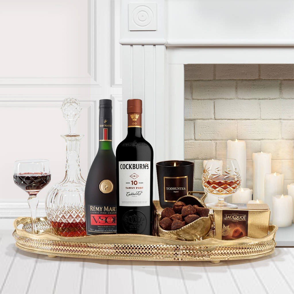 The Kingston Brandy and Port Gift Box