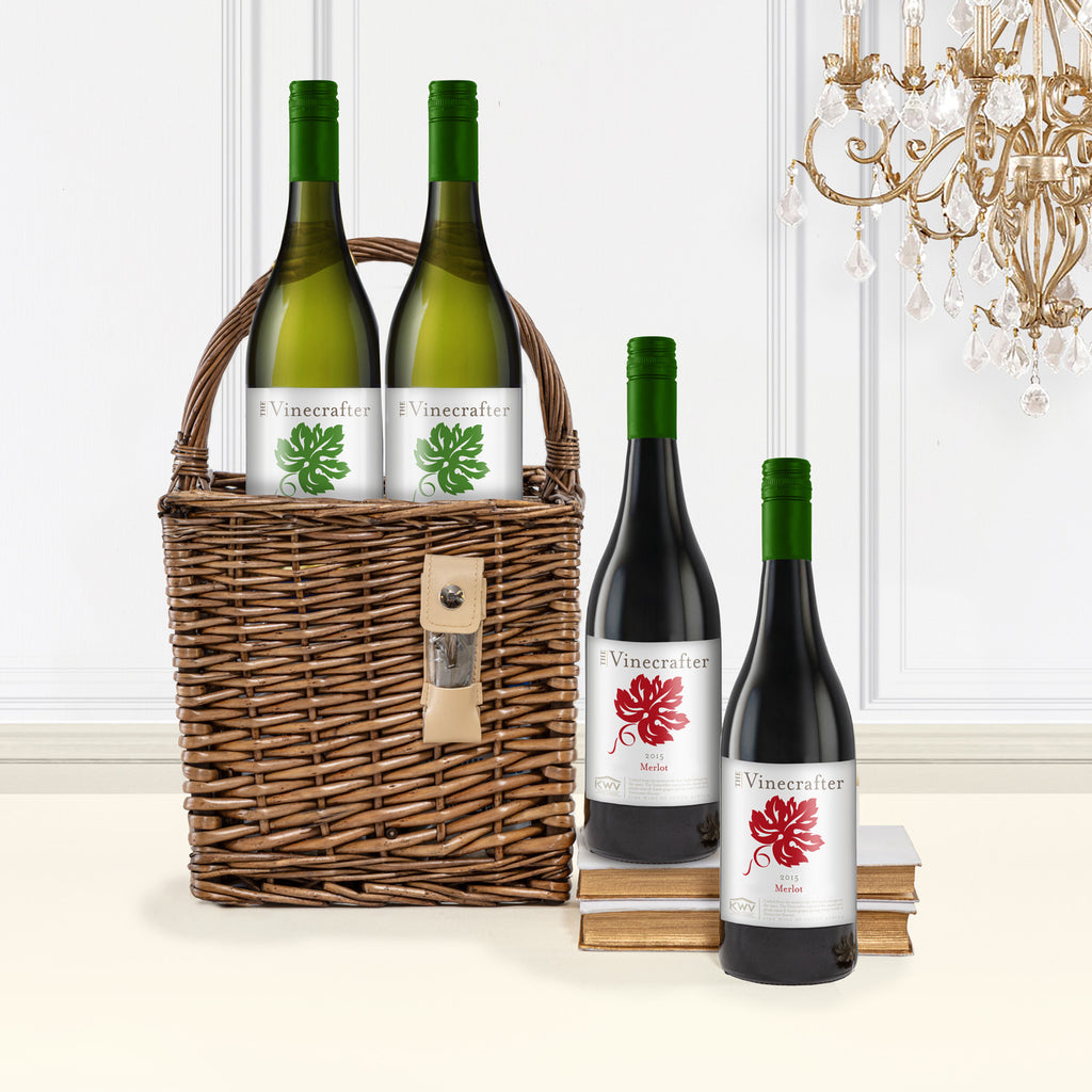 The Wineham Wine Carrier Basket