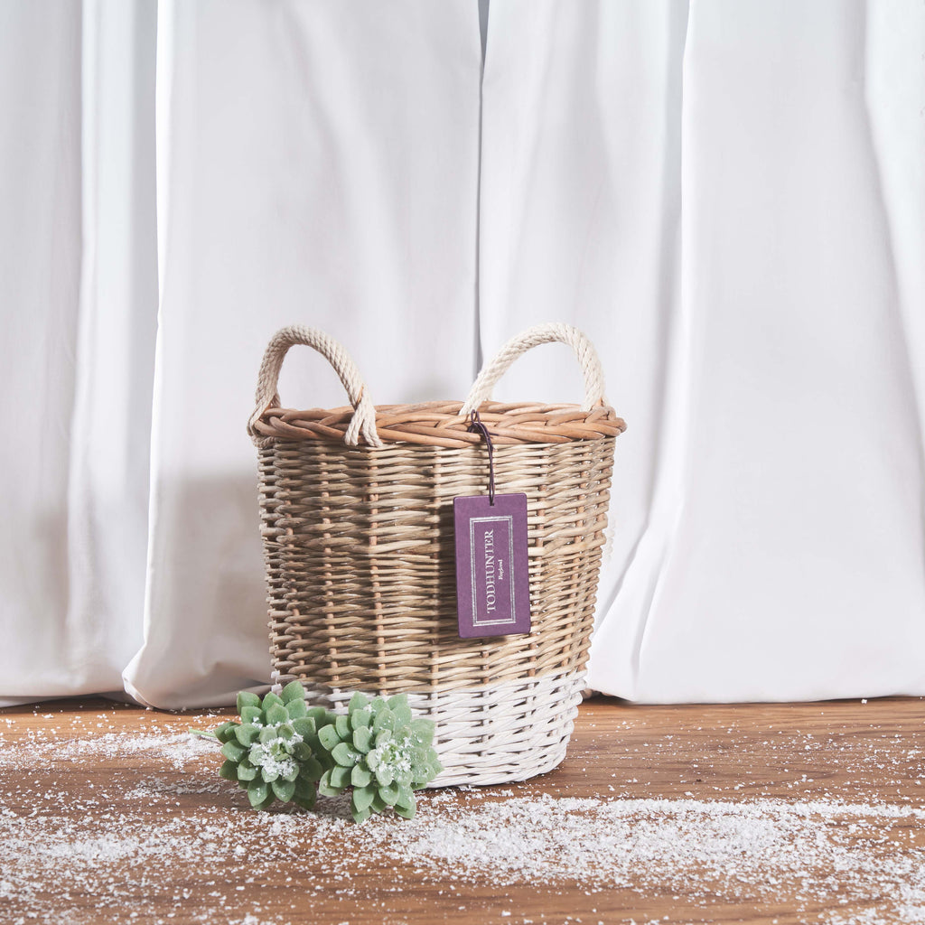 The St Ives Dip Dyed Basket Small