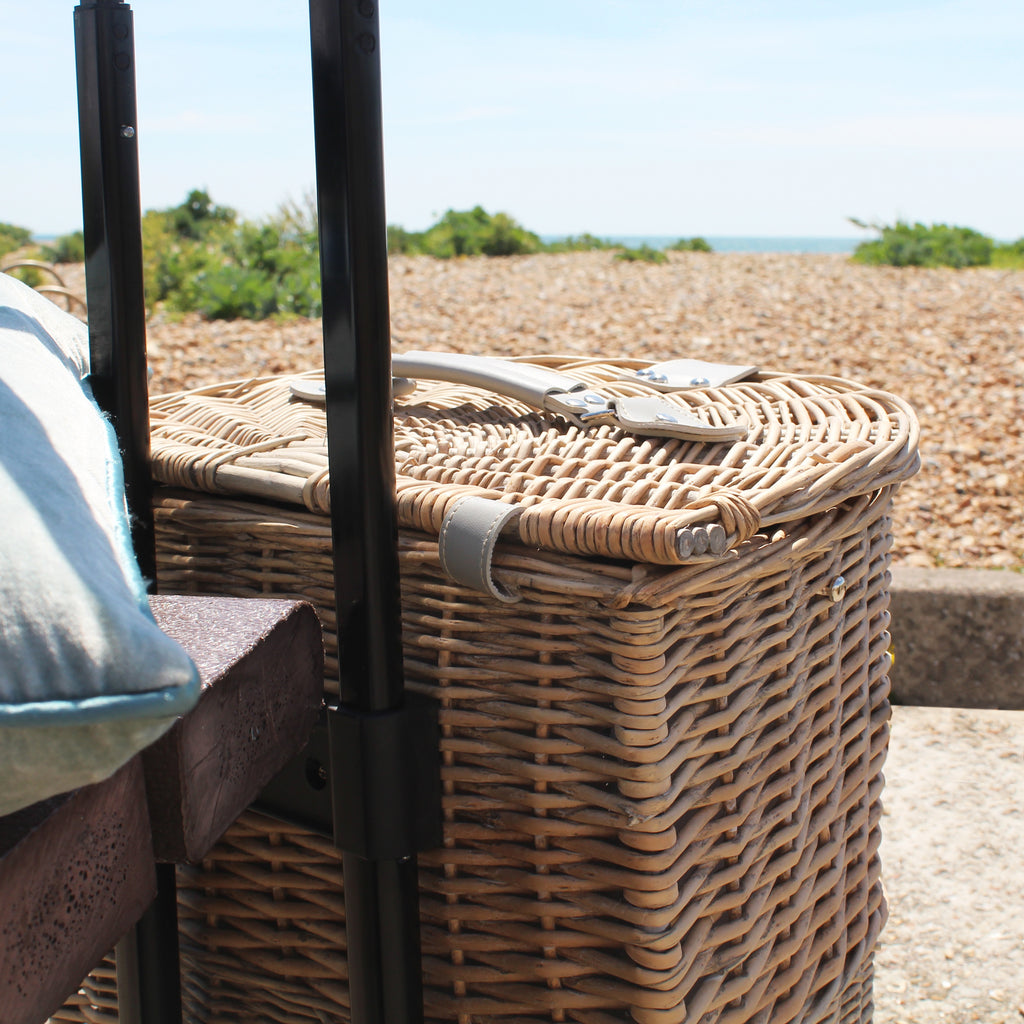 The Worthing Wheely Cooler Basket